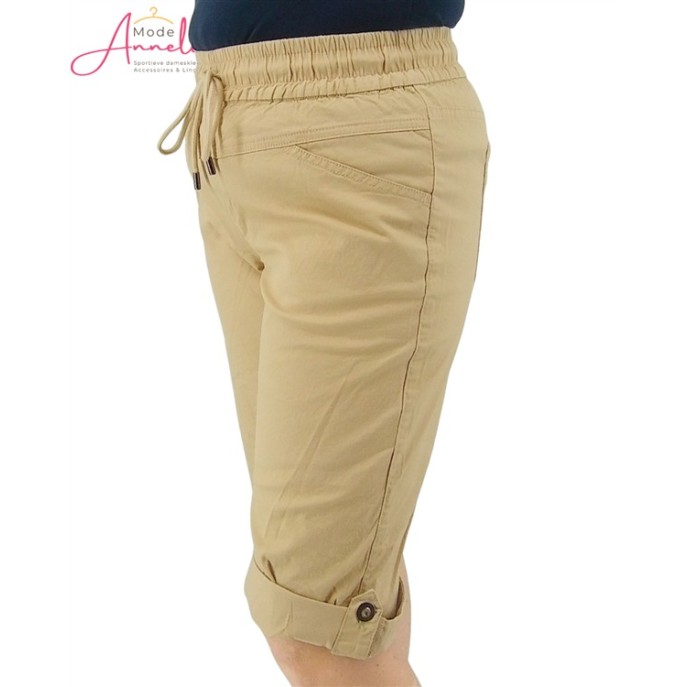 Micha Korte broek omslag Zand Micha Korte broek omslag Zand